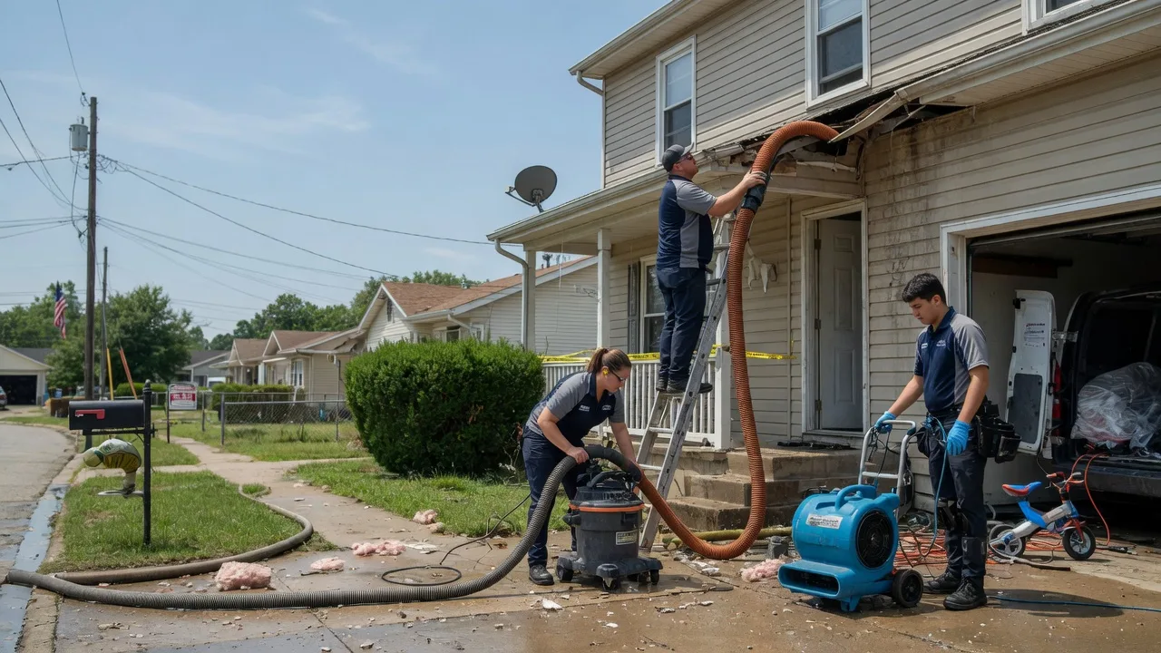 Water Damage Restoration in Waterfall, PA near me